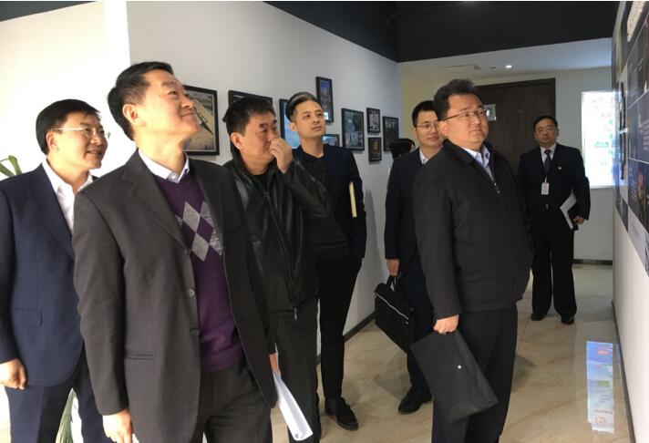 集团党委书记、董事长任丁率队调研银娱优越会商贸事情