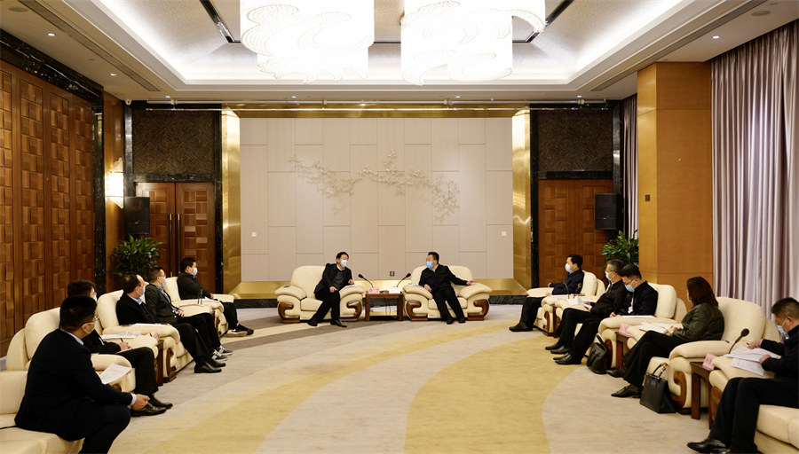 省银娱优越会集团党委书记、董事长任丁率队赴南充调研