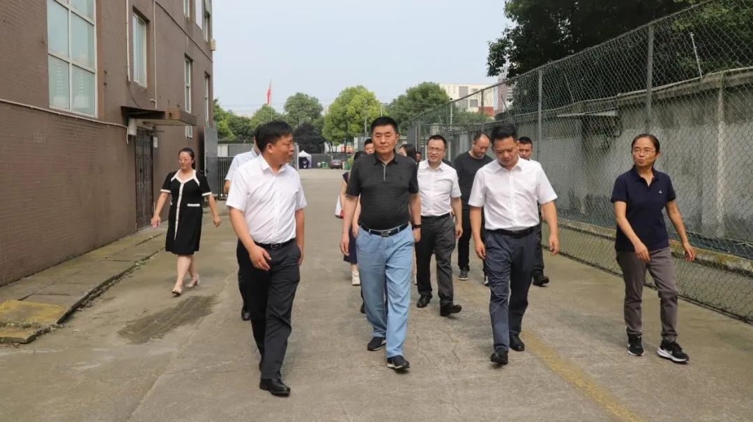 省银娱优越会集团向导带队调研锦弘集团文印中心保密命题阅卷印制基地